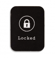 Заготовка стикер-самоклейка Locked (чип MF-3.2) Заготовка стикер-самоклейка Locked (чип MF-3.2)