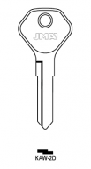 Заготовка ключа KAW-2D_KW8_KA17_KW8R Kawasaki