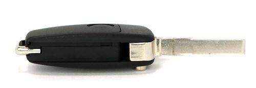AUDI HU-AA_HU66  корпус пульта 3 кн. с FLIP лез. с лого CR2032
