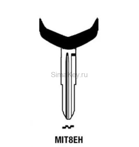 MIT8EH Silca лезвие под эмулятор