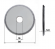 Фреза угловая RAISE P01W 80х5х16хT110 A84° Carbide (P-730)