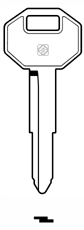 Заготовка ключа MIT-2D_MIT2_MS11_MIT2R_x_x Mitsubishi