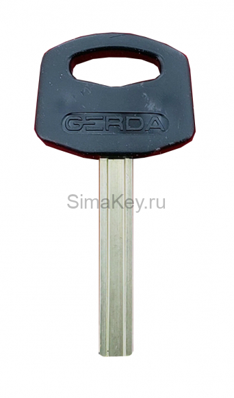 Заготовка ключа Gerda-CL6 для нав. замков пластик Заготовка ключа Gerda-CL6 для нав. замков пластик
