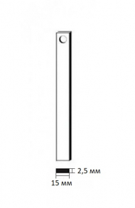 2,5*15 Ригель прямого хода