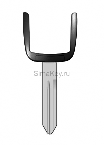 NS34U Keyline заготовка латунь Nissan, Subaru, Infiniti #