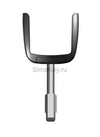 JA2U Keyline заготовка латунь Ford, Jaguar