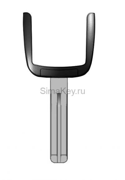 TR48U Keyline заготовка латунь Lexus, Toyota #