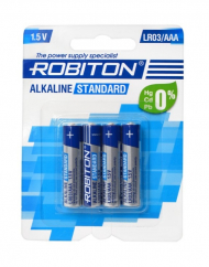 Элемент питания ROBITON LR03 AAA BL4 Элемент питания ROBITON LR03 AAA BL4