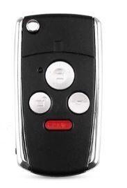 Корпус пульта HOND-31_HON66 3+1 кн. с FLIP лез. c лого