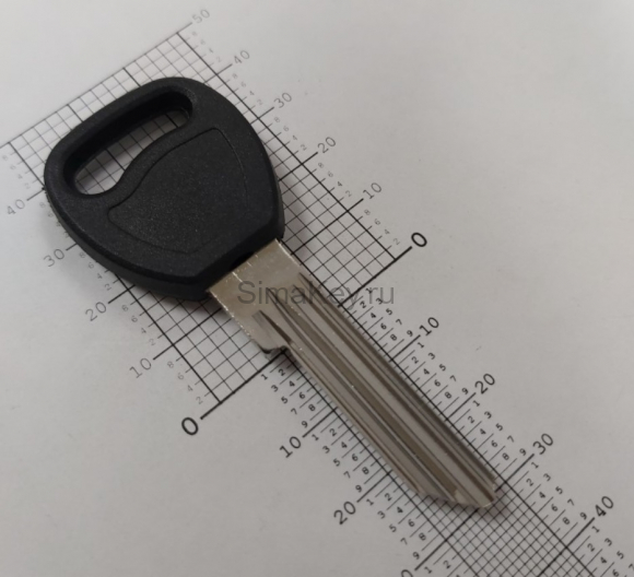 Заготовка ключа SCHUCO-T35 (Abus, Schuko) (ПИК) (29.7 мм)