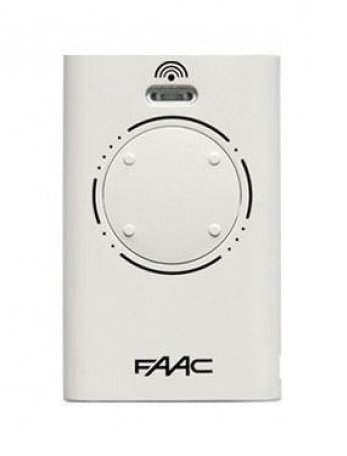Пульт FAAC XT4 868 SLH для ворот шлагбаумов, белый корпус Пульт FAAC XT4 868 SLH для ворот шлагбаумов, белый корпус