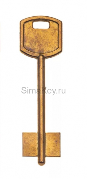 Заготовка ключа Зенит-1 85*22,0*14 мм, лат., лит., б/п (Zenit)