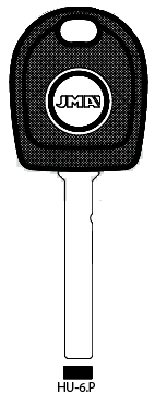 Заготовка ключа Volkswagen, Audi TP00HU-6.P_x_x_T00HF75P под чип