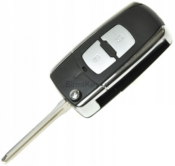 Корпус пульта TOYO-8_TOY24 2 кн. с FLIP лез. c лого
