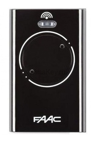 Пульт FAAC XT2 868 SLH для ворот и шлагбаумов, черный корпус