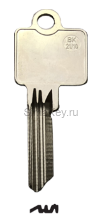 Заготовка ключа BK-21/10_BK52_x_KS61_x_x