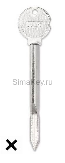 Заготовка крестового ключа KR-14X_x_x_KRX14_x_KR-5.4