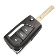 Корпус пульта TOYO-30_TOY48 3 кн. с FLIP лез. c лого Корпус пульта TOYO-30_TOY48 3 кн. с FLIP лез. c лого