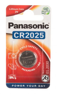 Элемент питания PANASONIC CR2025 Элемент питания PANASONIC CR2025