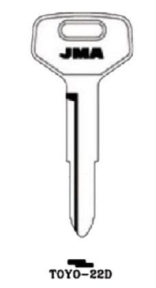 Заготовка ключа TOYO-22D_TOY29R_TY39_TY30R_x_x Toyota