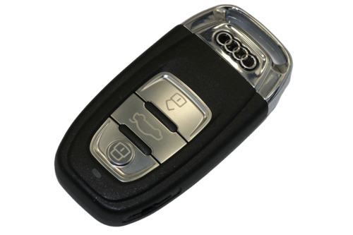 AUDI HU-AA_HU66 SMART корпус пульта 3 кн. с лез. с лого