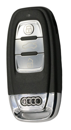 AUDI HU-AA_HU66 SMART корпус пульта 3 кн. с лез. с лого