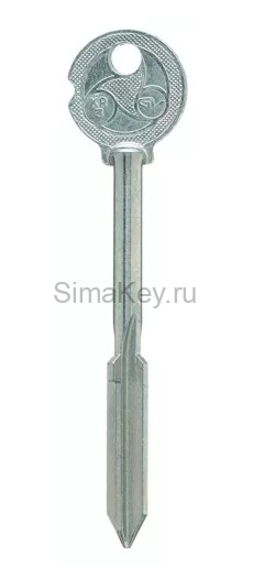 Заготовка крестового ключа KR-3 (KR8X XKV7 XRUS3 KRX8 x) Гравер