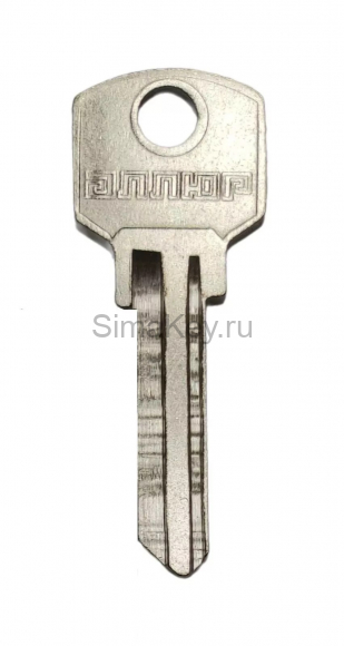Заготовка ключа PEN-1_BZ1R/BZ2R_PNZ1L_PNZ1S удлиненный Аллюр