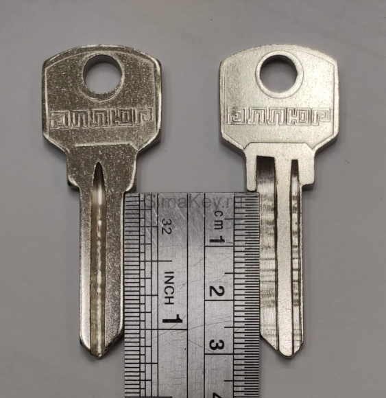 Заготовка ключа PEN-1_BZ1R/BZ2R_PNZ1L_PNZ1S удлиненный Аллюр