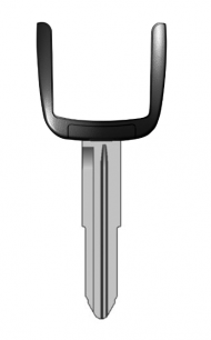 TR41U Keyline Заготовка латунь Toyota #