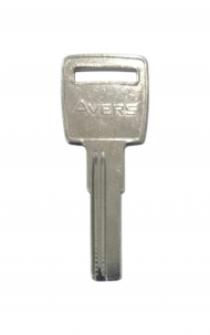 Заготовка ключа AVERS 2 паза (26,3*8,6*2,1) ст. AP-1D Китай бронь (сталь)