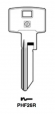 Заготовка ключа PFA-24_PHF26R_x_x_PFA8_x