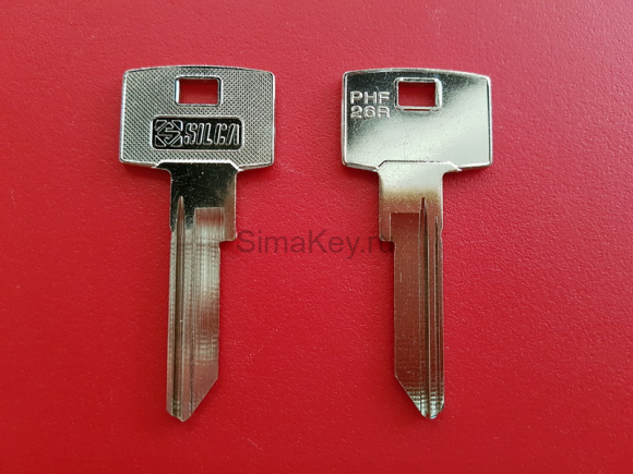 Заготовка ключа PFA-24_PHF26R_x_x_PFA8_x