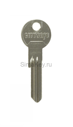 Заготовка ключа IS-17D?_IE29_x_I19? под бронь (DEC-160) iseo F6