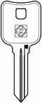 Заготовка ключа BUR-34_BUR38_x_BG49_BU38_x
