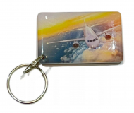 Заготовка RFID мини-карта "Самолет" на кольце Заготовка RFID мини-карта "Самолет" на кольце
