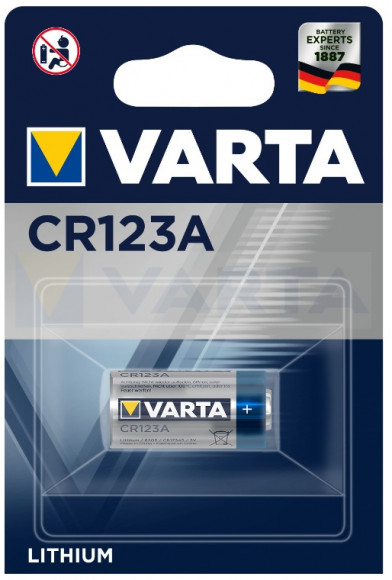 VARTA CR123 3V BL1