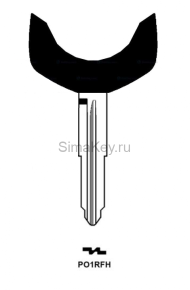 Лезвие под эмулятор PO1REH Silca