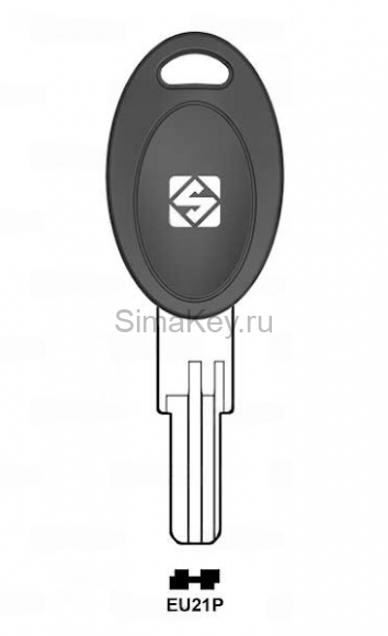 Заготовка ключа EU-15.P_EU21P_x_EL16P180_x_x автодом