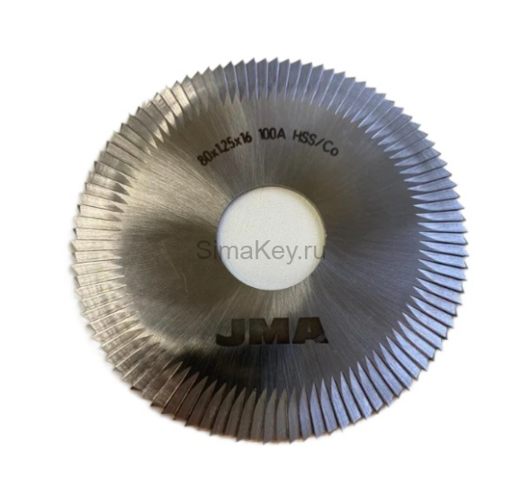Фреза прямая JMA/Errebi FP17 80х1,25х16хТ100 с боковыми насечками HSS