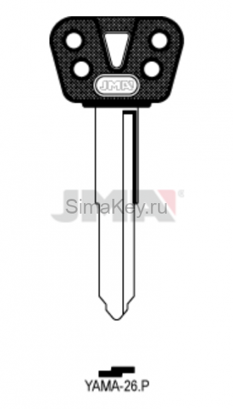 Заготовка ключа YAMA-26.P_YH35BP_YM42BP_YA34P112_x_x Yamaha