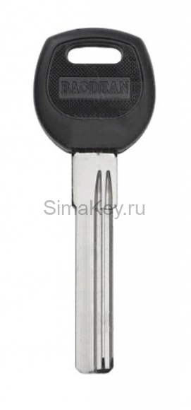 Заготовка ключа BAODEAN 2 паза (38*8,8*2,3) ст, обр. под бронь AP-1D Китай