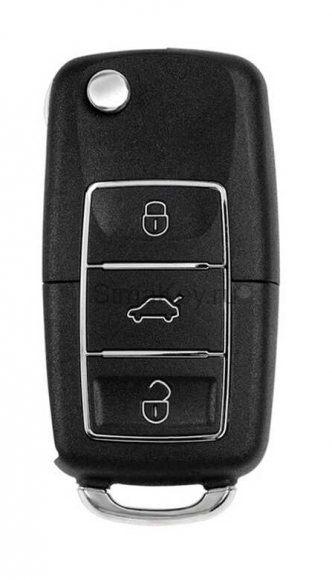 Универсальный ключ XK серии VVDI Key Tool, 3 кнопки, стиль Volkswagen (XKB506EN)