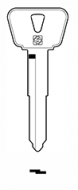 Заготовка ключа YAMA-26D_YH35R_YM42L_YA34R_x_x Yamaha